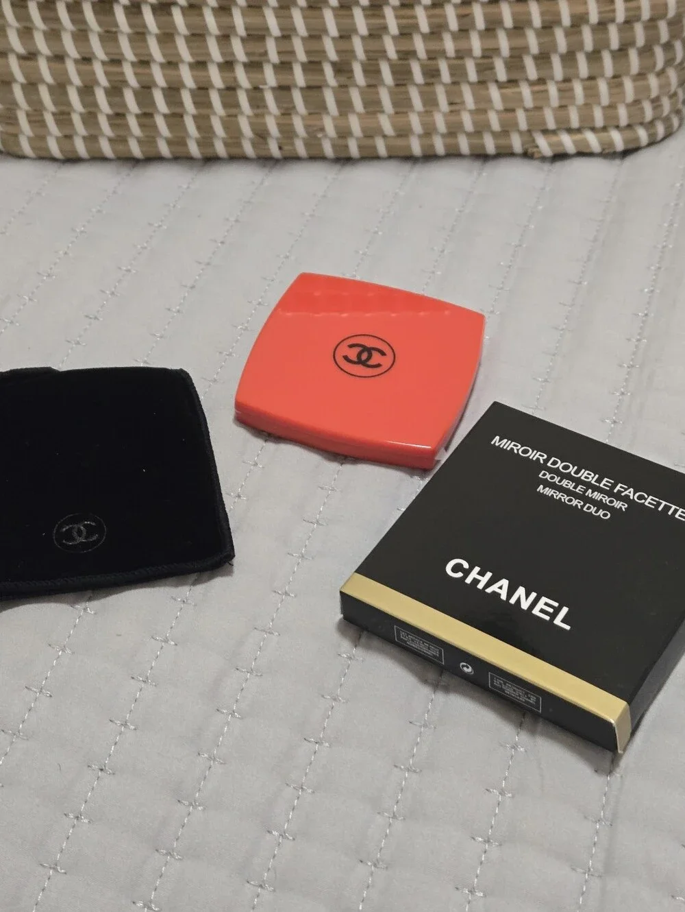 SOLD CHANEL Miroir Double Facettes Mirror